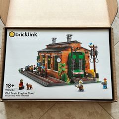 Lego Bricklink Designer Program Old Train Engine Shed 910033