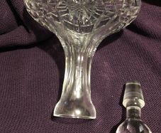 Lead Crystal Ships Decanter