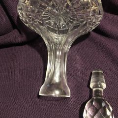 Lead Crystal Ships Decanter
