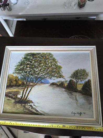 Evelyn O'Keeffe landscape oil painting