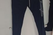 Champion Men's Navy Sweatpants - Small - Big Vertical C Logo