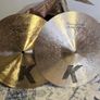 Zildjian 14" K-Custom Dark Hi Hats - Drum Kit Cymbals Image 4