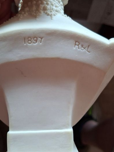 Beautiful Rare Old Parian Ware Bust Queen Alexandra (wife of King Edward VII) and was produced by the renowned British firm Robinson & Leadbeater, This bust was  produced 1897 Ideal for Home or Stage Movie Props