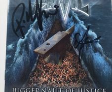 ANVIL: Juggernaut of Justice- Autographed CD cover