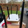 Vintage Kitsch coffeetables with turned dansette legs c1960 sold as a pair only Image 9