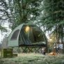 2 Person 4in1 Tent For 2 Persons Pop-Up Tent Camp Bed With Camping Lounger Image 2