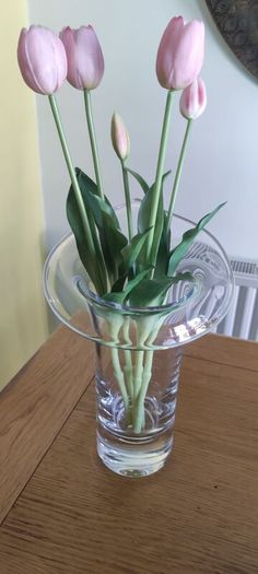 Tall Glass Vase