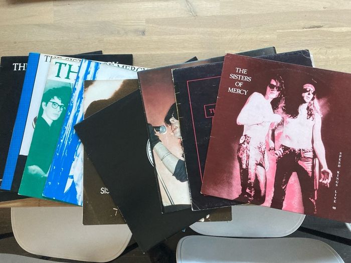 Sisters of Mercy 10 LP Bootleg Collection