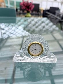waterford crystal clock