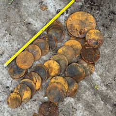Solid steel discs