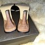 Vintage Gucci Black Leather Buckle Heel Image 7