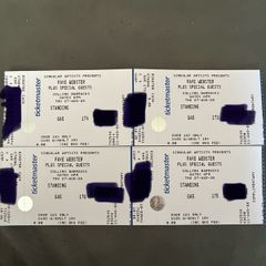 concert tickets