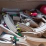 Large wooden train set collection Image 2