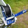 Attachable bracket made of stainless steel 1.4301 incl. hand rope winch Image 2