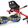 HELVEI 6.5 inch Camo Hoverboard and Hoverkart Bundle Image 2