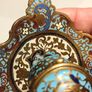 19th Century Napoleon 111 Bronze Cloisonne Ink Well Image 10