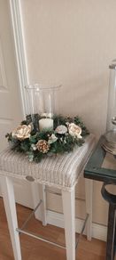 Beautiful Christmas Rose Wreath.