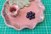 ElderBush Pottery Candlestick Holder