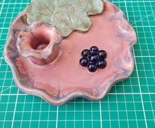 ElderBush Pottery Candlestick Holder