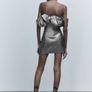 Zara Voluminous Short Dress Image 4