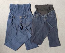maternity jeans Mamalicious and Queen mum