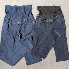 maternity jeans Mamalicious and Queen mum