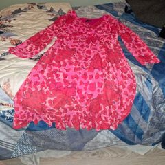 Pink and Red occasion dress a s /m