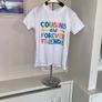 Cousins are forever Friends T-Shirt. Age 10 yrs / EU 140cm Image 3