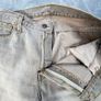 Levi's 507 Jeans Men's W35 L33 Slim Bootcut Gray Light Wash Denim Vintage Image 7