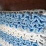 Crochet Baby Blanket with ruffles aran Image 2