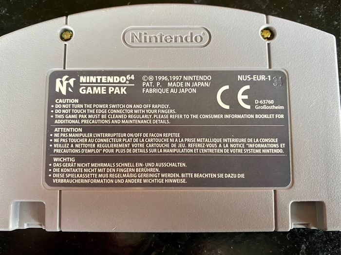 Nintendo 64 game pak, Off road challenge