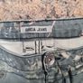 womens GARCIA jeans grey Floral pattern slim leg low waist stretchy biker style Size UK 30 Image 8