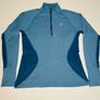 Asics Ladies Long Sleeve 1/4 Zip Top Size Large Image 4