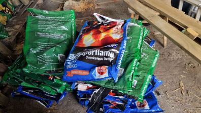 Empty coal bags x 60