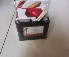 Chicken Stationery  Gift Set In A Stylish  Frame Box.  In Orginal  Stand.