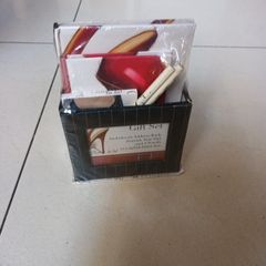 Chicken Stationery  Gift Set In A Stylish  Frame Box.  In Orginal  Stand.