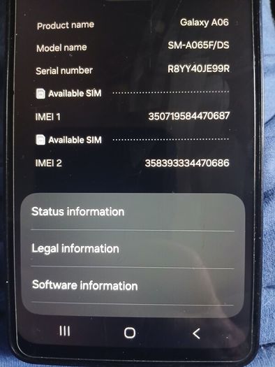 Samsung galaxy A06