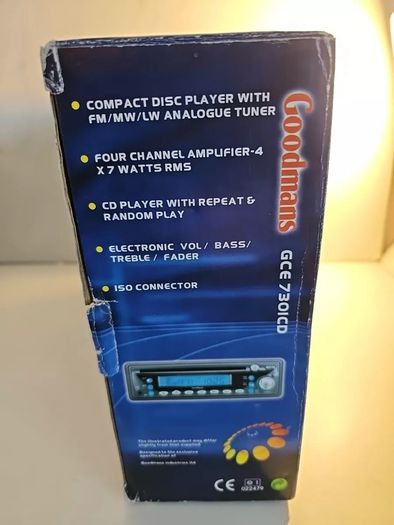 Car DVD .. Radio RDS 71G4 CD Digital Radio Cassette Player/Vintage Retro .. Price Drop