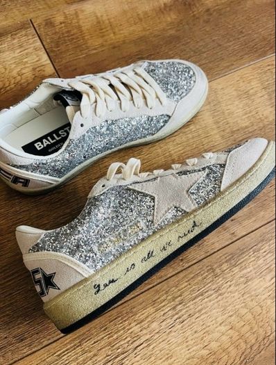 Golden Goose glitter sneakers