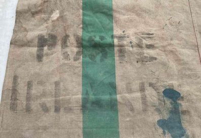 vintage Irish postal sack
