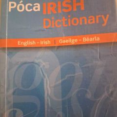 Focloir Poca Irish Dictionary (Irish - English / English - Irish)