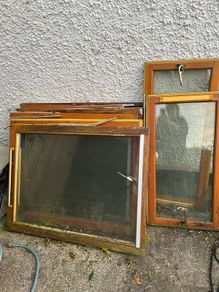 2 Doors and 8 double glazed windows ideal for greenhouse project. Selling for 300 collection only in Virginia area