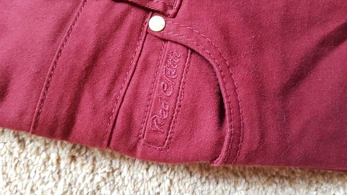 Red Chilli Wine High Waisted Jeans