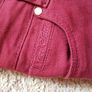 Red Chilli Wine High Waisted Jeans Image 3