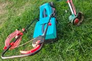 lawnmower electric and strimmer
