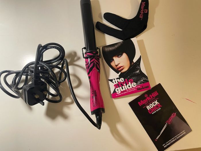 Mark Hill Rock Chick Wave Wand - Professional Hair Curler with Heat Glove