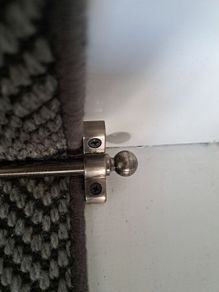 Gunmetal Grey Stair rods x10