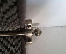 Gunmetal Grey Stair rods x10