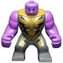 LEGO Thanos Minifigure Marvel Avengers Super Heroes 76192 Endgame Gauntlet Minifigure Head Prototype Head Gray Head Rare And Hard To Find Image 8