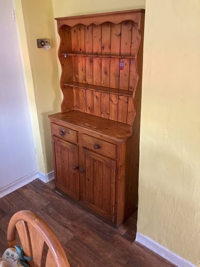 pine cabinet